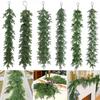 Hanging Loop Garland Handmade Christmas Garland Realistic Handmade Pine Needle Garland for Christmas for Mantel for Seasonal