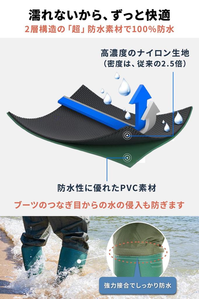 Waterproof FISHINGSIR a Huge Hit Across the Perfect for Fishing and These Waders Feature a Radial Nylon and Include a Hanger and Repair XL HISEA's