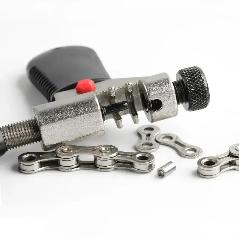 Bicycle Chain Tool Kit - Includes Anti-Slip Chain Breaker Pliers & Splitter for Multi-Link Removal and Repair, Essential Bike