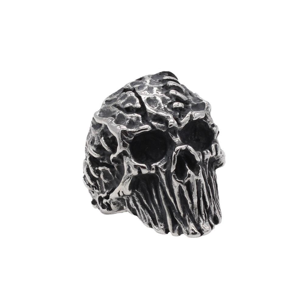 Jewelry Retro Scar Skull Ring Men's Ring