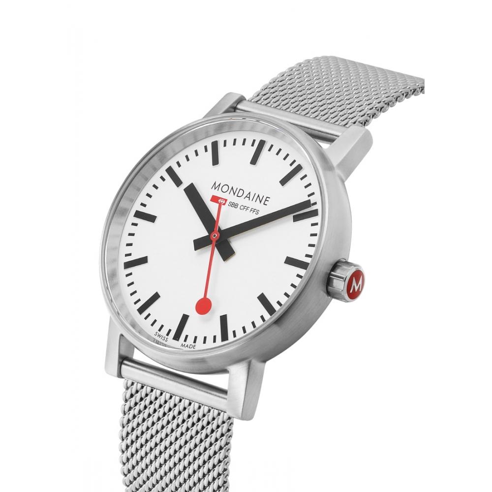 Mondaine Mse.35110.sm Railway Evo 2 Public Metal Watch