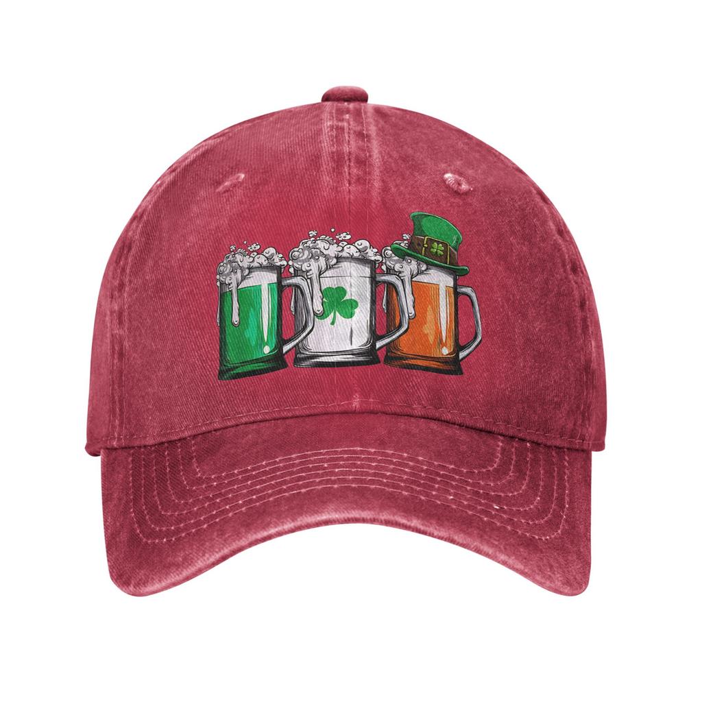 Baseball Cap St PatrickS Day Birthday  Spring Fashion Trucker Hat  Men Adult Print Tennis Skate High Quality Baseball Caps