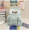 Schoolbag large capacity schoolbag female junior high school students ins wind Japanese backpack simple versatile travel large capacity backpack