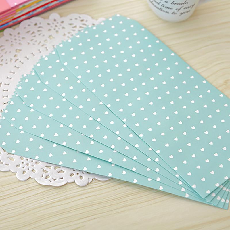 5-Pack Mixed Candy Color Envelopes Saving Cash Budget Envelopes Packaging Gift Craft Envelopes Diy Money Organizer Home Office