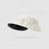 Summer Women'S Sunshade Uv Resistant Empty Top Sunshade Hat Large Brim Sunshade Face Black Rubber Shell Hat Dual-Use Headband