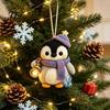 Small Animal Decoration Handmade Knitted Doll for Kids, Soft Crochet Forest Plush Toy, Adorable Keepsake Cute Hand Woven Stuffed Doll,