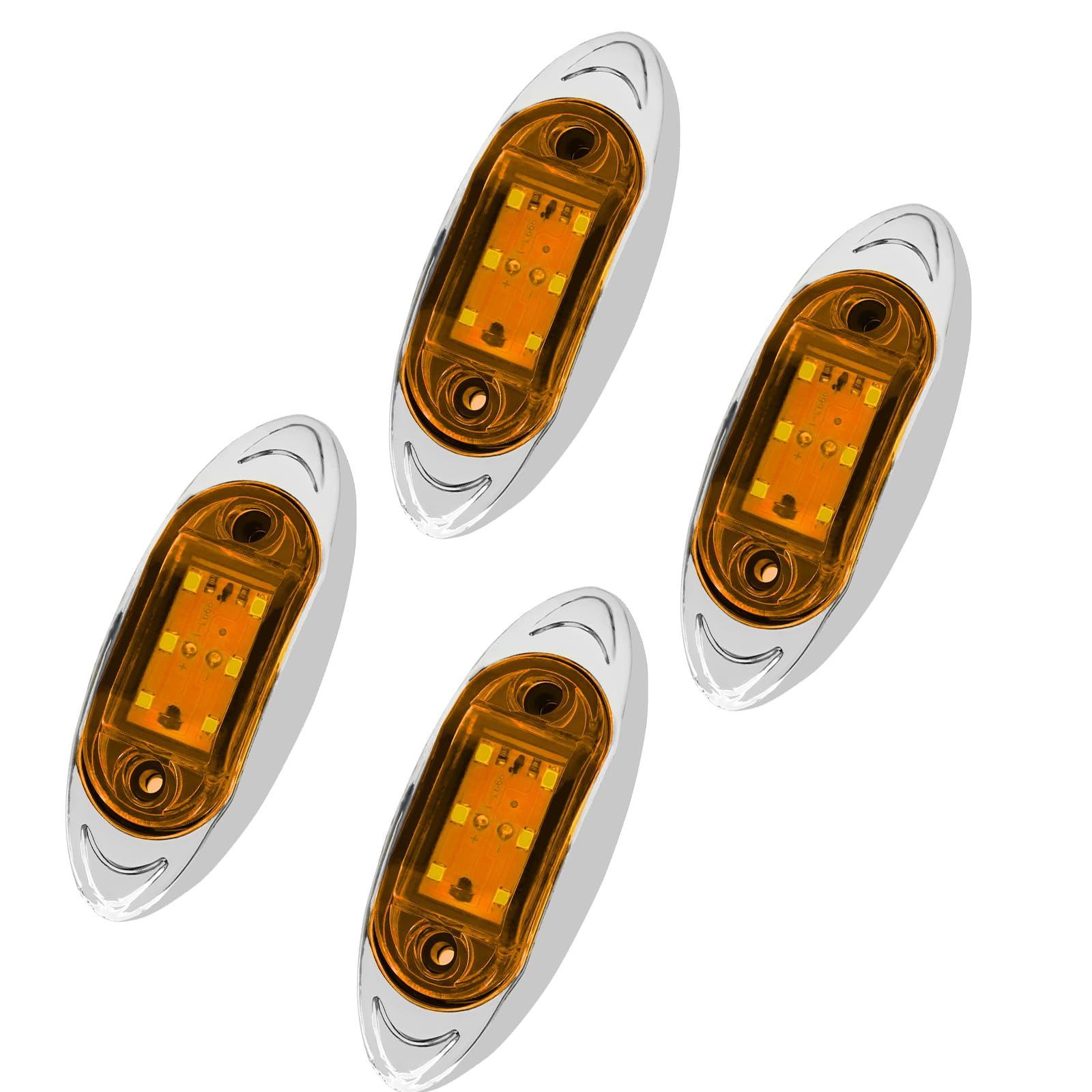 

LED Truck Marker Car Waterproof Dustproof Design 24v High Brightness Marker Lamp Easy жёлтый