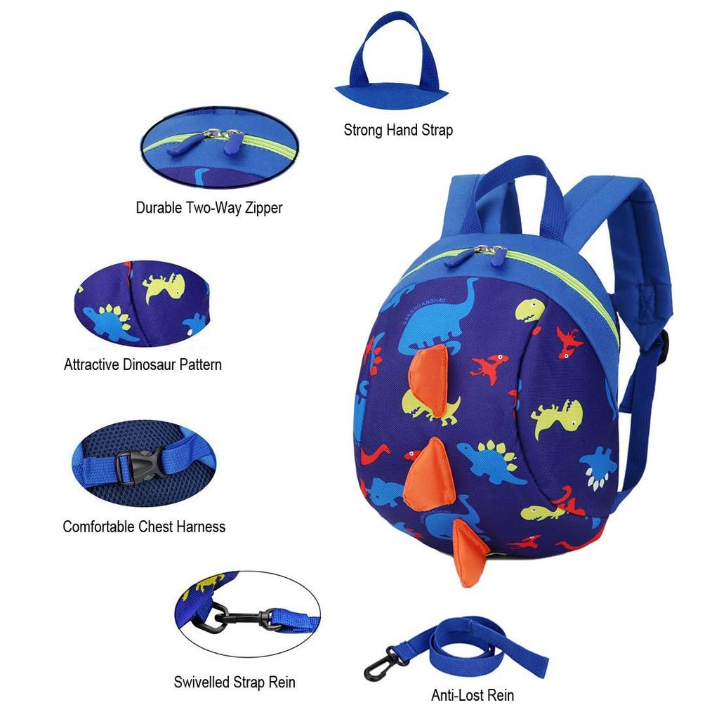 dinosaur harness backpack