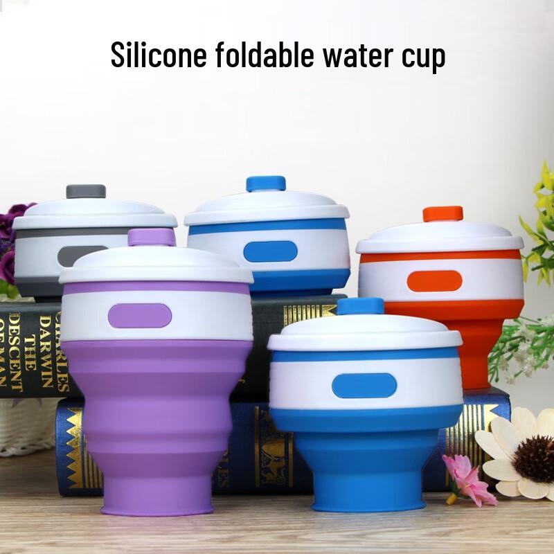 Portable Silicone Collapsible Travel Mug