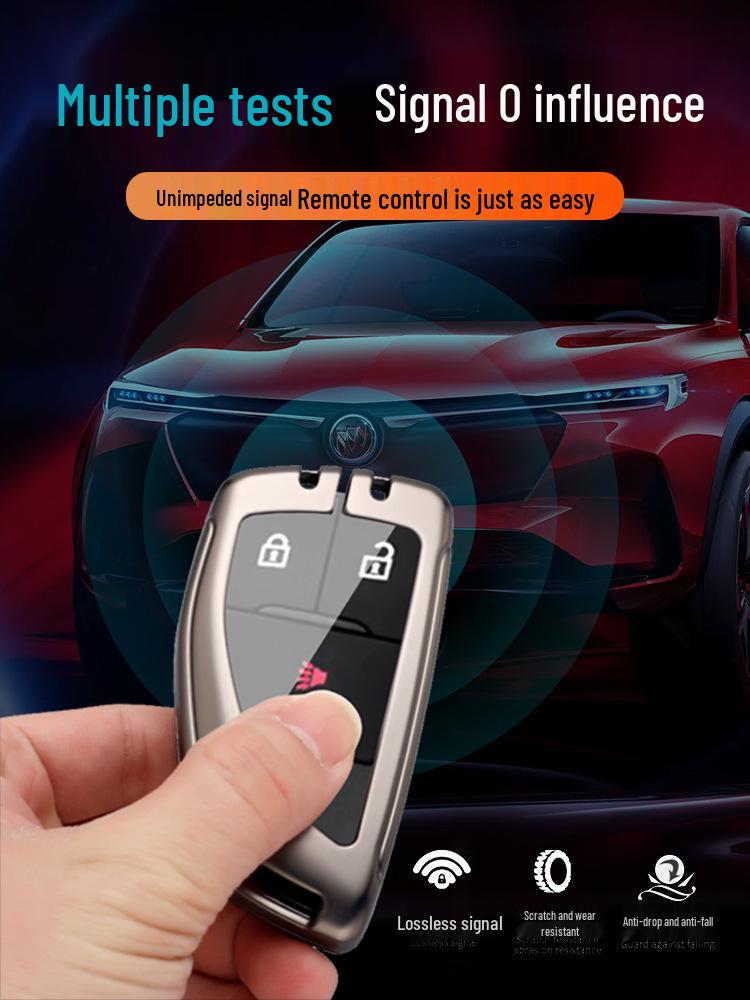Buick Envision, Verano Pro, Regal, LaCrosse, GL8, Enclave, Encore Key Case for Men
