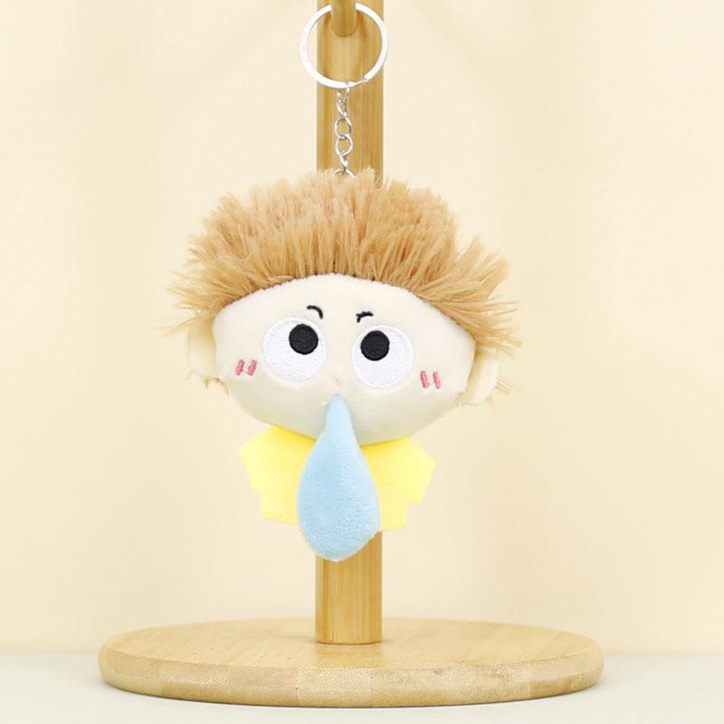 Adorable Plush Keychain Snot Doll Yellow Cute Pp Cotton Soft Short Plush
