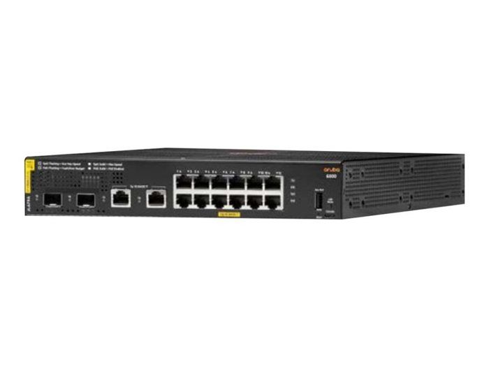 Commutateur - HPE Aruba - 6000 12G CL4 - 2 SFP - 139W - Géré, Montable sur rack
