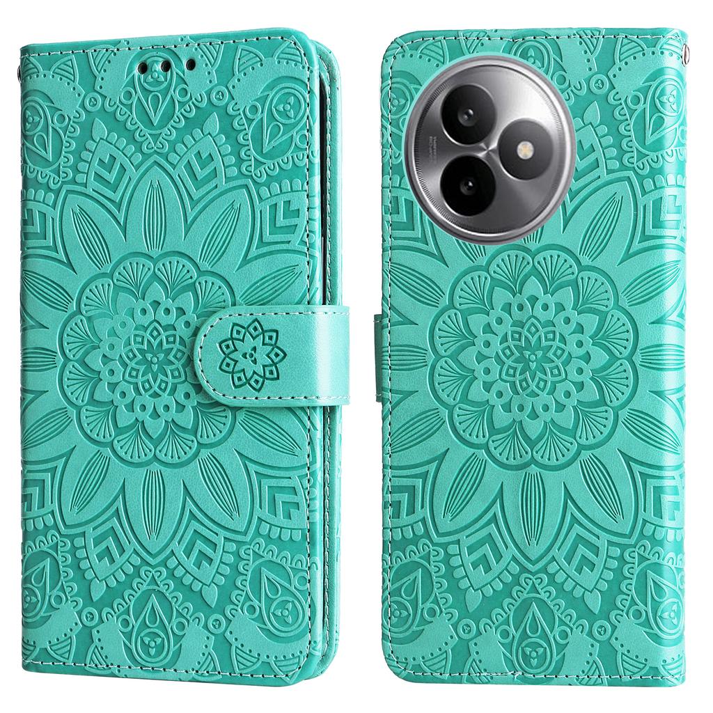 For Xiaomi Redmi K80 Ultra 5G Case Sunflower Imprint Leather Wallet Phone Cover