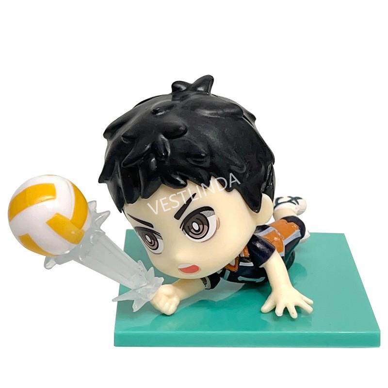 Volleyball Junior Q Version Hand-made  Collection Model Series PVC Doll Decoration Classic Anime Character Model Toys