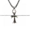 Kroxin Retro Heart Cross Pendant - Trendy European & American Hip Hop Punk Couple Style