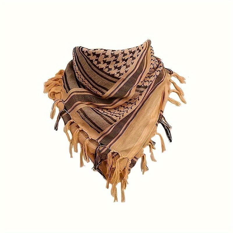 Tactical Desert Arab Scarf Keffiyeh Shemagh Skull Camo Army Military Shawl Neck Cover Head Wrap For Outdoor Hunting Hiking