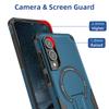Magnetic Case for Samsung Galaxy S24/S25 Ultra A14/A15/A16 A25/A26 A35/A36 A54/A55/A56, Heavy Duty Shockproof with Kickstand