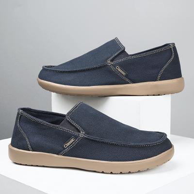 Men Vulcanized Shoes Autumn Men Shoes Breathable Walking Canvas Shoes Breathable Loafer Sneakers Men
