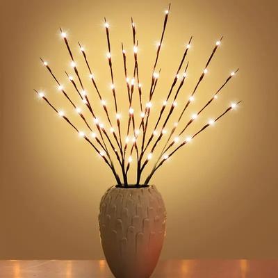 1 ks 20 LED Větvových světel Vnitřní dekorační osvětlení na svatby, narozeniny a Vánoce Pohádková světla s designem větviček