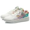 Li Ning Wave Superwave LO Non Slip Lightweight Low Top Skateboard Shoes Women's White Purple Green AECR004-2