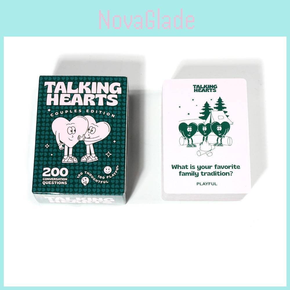 Poutavá anglická verze Mluvící srdce Strategická karetní hra pro společenská setkání a rodinnou zábavu