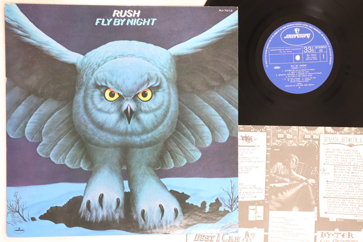 

LP Record RUSH - Fly By Night RJ7012 MERCURY 1975 Japan Rock Used