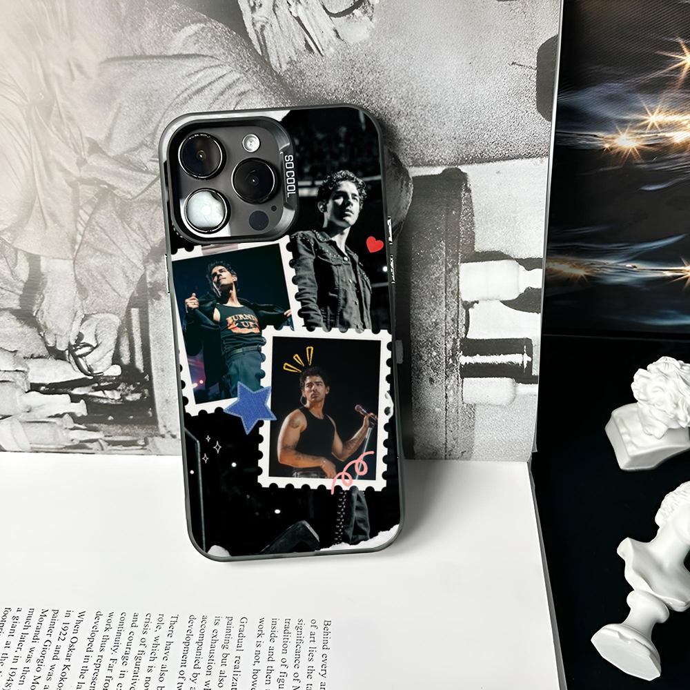 Singer Jonas B-Brothers Phone Case Matte Colored Silver For IPhone 16 17 15 14 13 12 11 Pro Max Plus XS X Shockproof Hard Cover