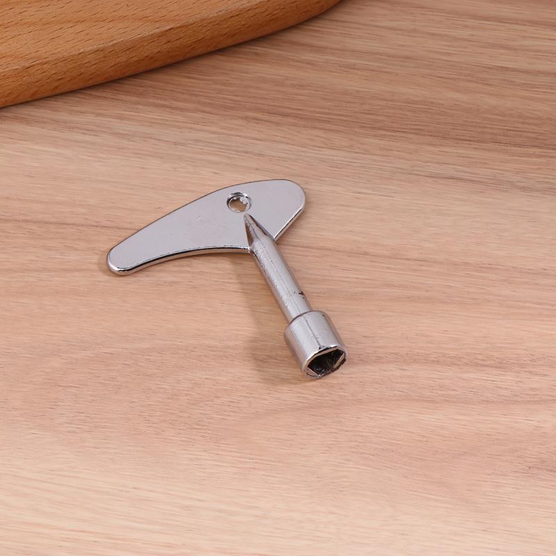 Water Meter Valve Key, Inner Triangle Wrench, Multi-Purpose Tool, Electric Control Cabinet Car Elevator Cross Key Wrench
