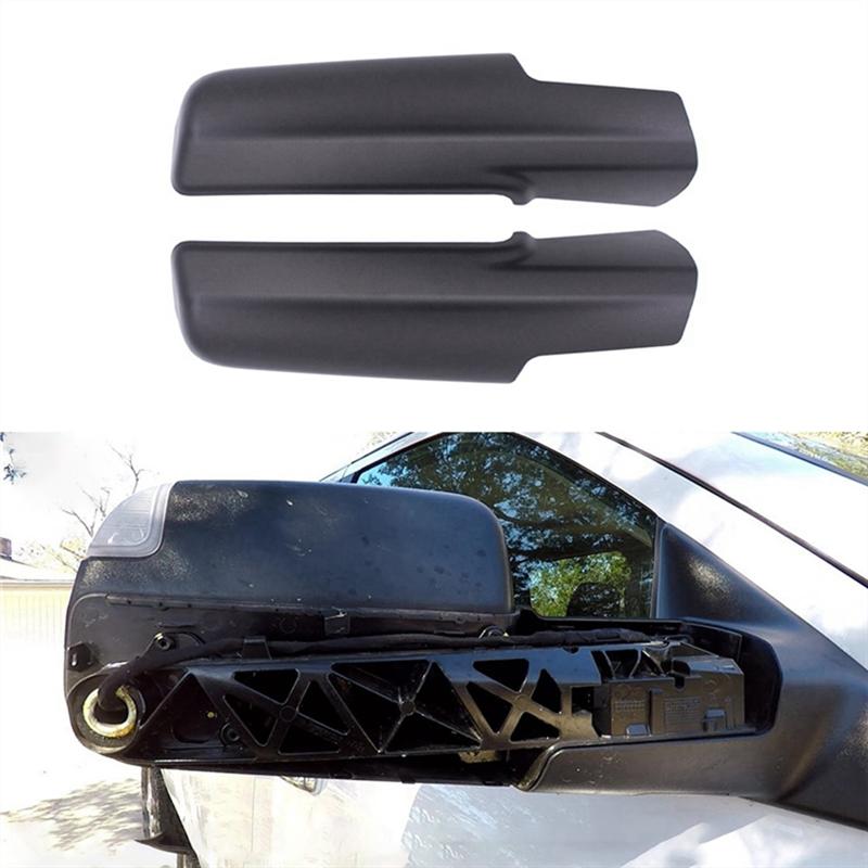 Trending 1Pair Right & Left Side Trailer Tow Mirror Front Cover Caps For Dodge RAM 1500 2500 3500 2014-2022 68263392AA 68263393A чёрный