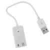 Externí adaptér USB 2.0 3D Virtual 7.1 Channel Audio Sound Card pro stolní PC