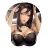 Kreatywna 3d silikonowa podkładka pod mysz animacja Sexy Boob piersi ręcznie silikonowa podkładka pod mysz dla mężczyzn wsparcie nadgarstka!