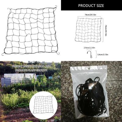 Trellis Net for Grow Tent Flexible Grow Tent Netting Small Square Elastic Trell X3UC