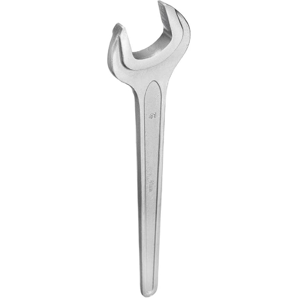 HARFINGTON Single Open Ended Spanner Wrench, 46mm, Thicken CR-V Steel Open End Wrench Tool for for Automotive Repair and Furniture Assembly, Grey