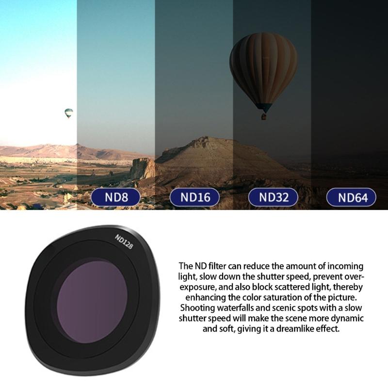 Protective Waterproof Lens Filter For Action Cameras High Light Transmission Scratch Resistant Aluminum Alloy Frame