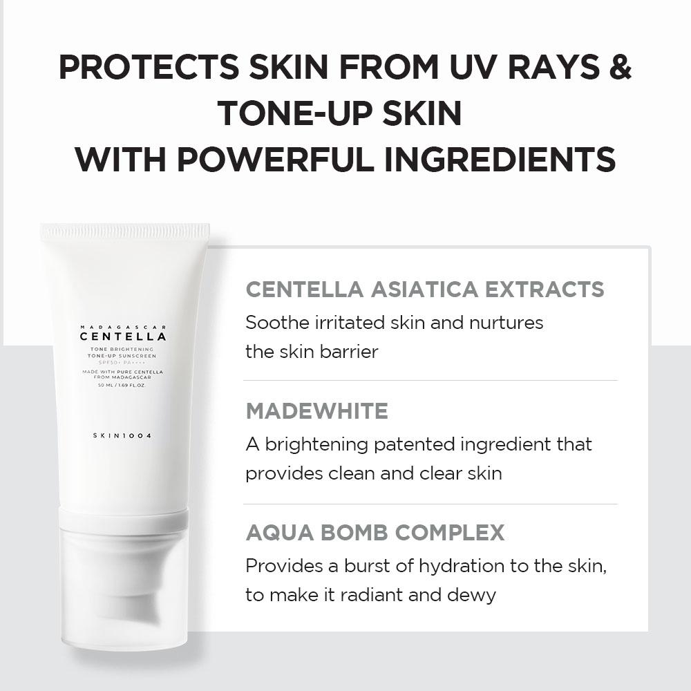 Skin1004 Madagascar Centella Tone Brightening Tone-Up Sunscreen 50ml