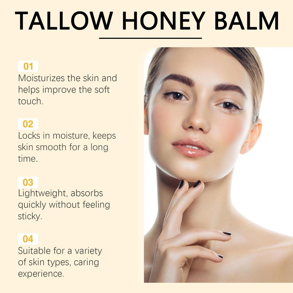 Beef Tallow Face Cream Moisturizing Skin Barrier Repair Deep Nourishment Smooth Soft Avocado Oil Wrinkle Removal Cream
