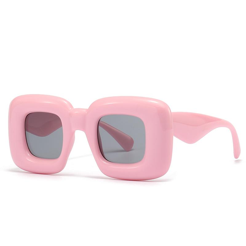 Popular European And American Concept Square Wrapped Style“ Futuristic” Sunglasses Trendy Sunglasses
