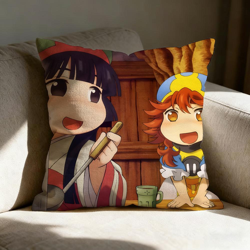H-Hakumei And Mikochi ANIME Pillow Case Pillowcase, Double-sided Printed, Sofa Cushion, Bedroom Headboard Pillow