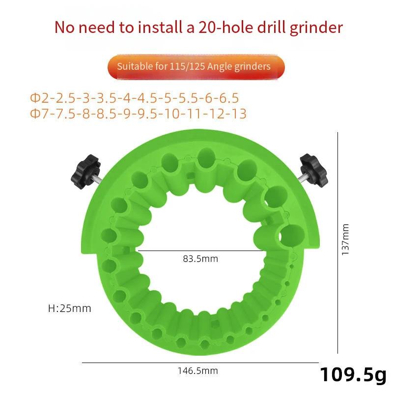 Upgrade Drill Bit Grinding Tool Multipurpose Drill Bit Grinding Sharpener Angle Grinder Drill Bit Sharpener Polishing Power
