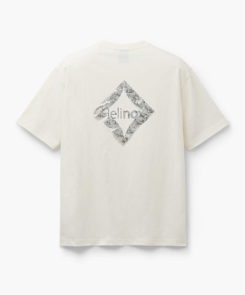 HELINOX WEAR Eclipse Cotton Short Sleeve T-Shirt_Ivory