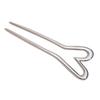 Minimalist Style Heart Shape Hairpin for Hairstyle Hair Accessories 18K Gold Plated Stainless Steel Waterproof Gift