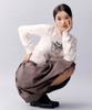 Nigaennikol Butterfly Volume Balloon Skirt_Charcoal