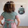 Boba Wrap Nosítko na miminko Japonské [Oficiální distributor] (Šedozelená barva)