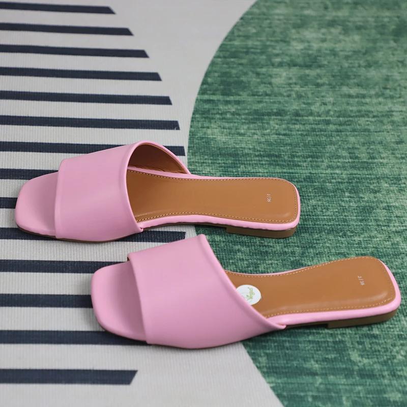 fashion Summer Women Sandals 2024 Outdoor Plus Size Open Toe Flat heels simple leisure Comfortable Light Sandalias Femininas beach shoes