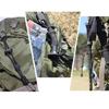 Mountaineering Backpack with Elastic Rope Buckles and Hiking Pole Holders
