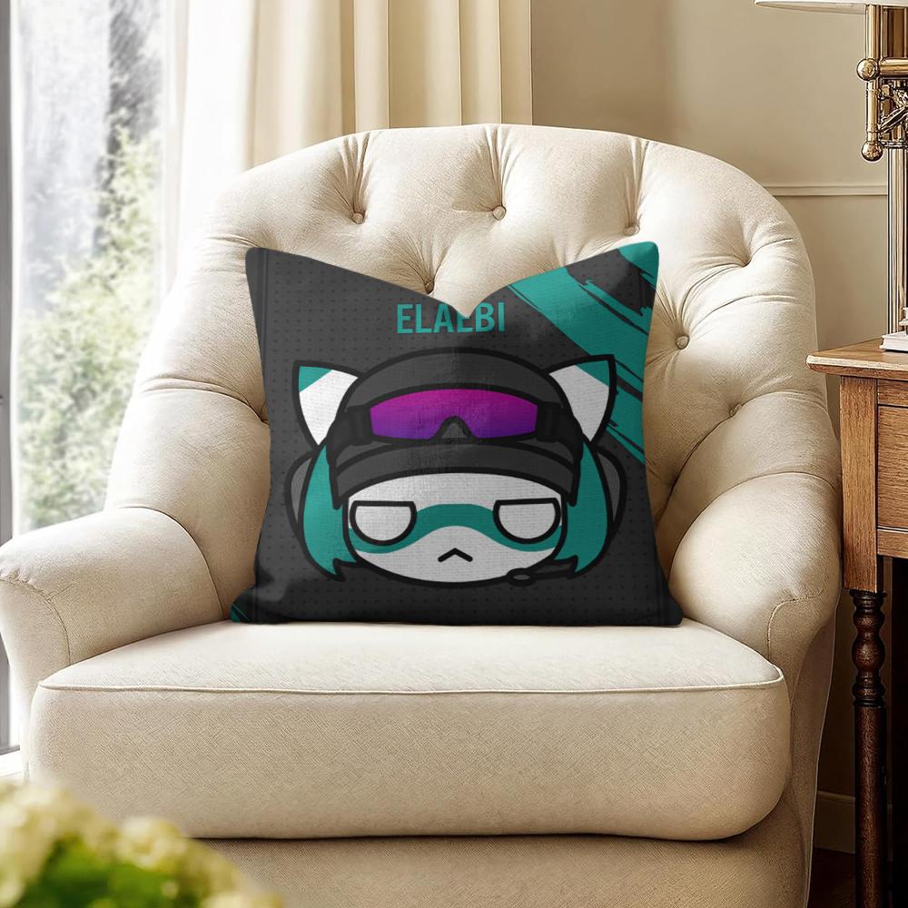 Game DDOKKAEBIS Cushion Cover Natural Linen Organic Fabric DoubleSided Printing Couch Pillow Covers Home Decor