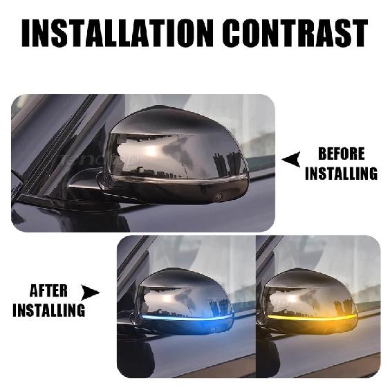 Dynamic Turn Signal Light LED Side Rearview Mirror Indicator Blinker Lamp For BMW X3 X4 X5 X6 X7 G01 G02 G05 G06 G07 2018-