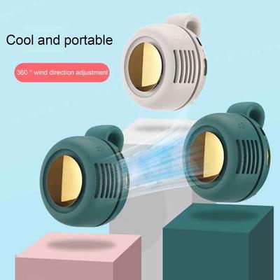 Personal Cooling Fan Strong Airflow Adjustable 3-speed Waist Fan Portable Silent Mini