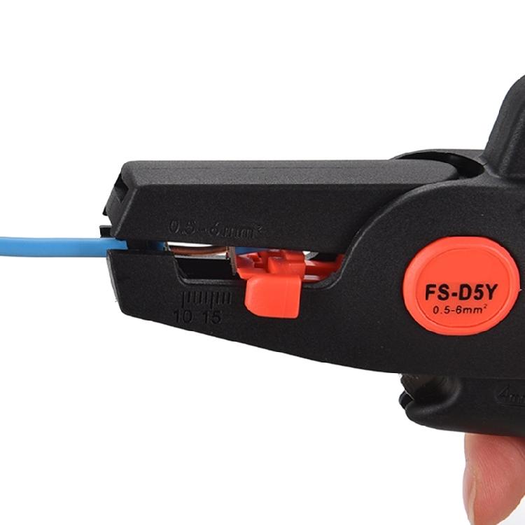 Ergonomisches Abisolierwerkzeug Isolationsdrahtschneidwerkzeug für 0,5-10mm² Kabel Langlebigkeit Industriekonstruktion