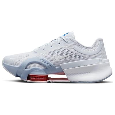 Air Zoom SuperRep 4 Next Nature 'Grey Blue Whisper' Football Grey Blue Whisper Medium Soft Pink White Women's Shoes DO9837-002